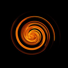 twirl motion of fire flame abstract background