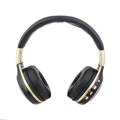 Wireless headphones Isolated on a white