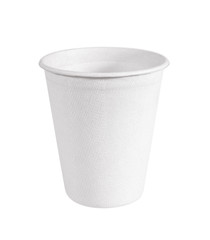 White Paper Cup close up