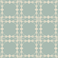 Antique seamless background Curve Square Check Cross Frame Diamond Gem