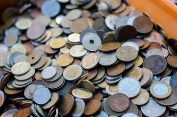 Many different coins