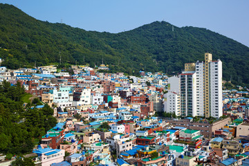 Gamcheon Culture Village is a popular tourist site in Busan, South Korea.