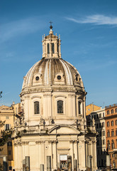 Obraz premium s. MARIA church, ROMAN FORUM, Rome. Italy