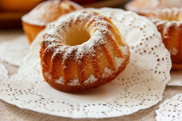 homemade sponge cake