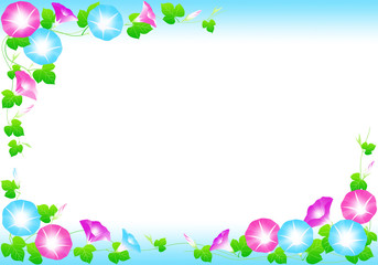 朝顔　和イメージ