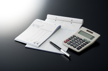 business image of a slip and the pen