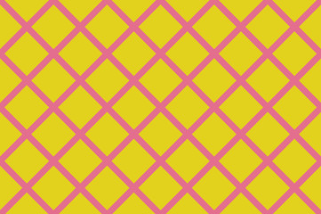 Fototapeta na wymiar Criss-cross background in traditional tile style. Geometric seamless pattern with intersecting lines, grids, cells. 