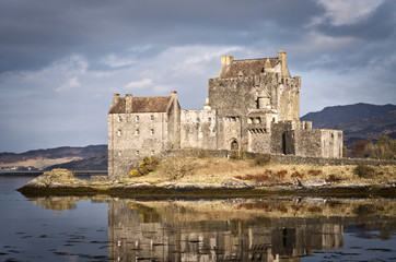 Fototapeta na wymiar Eilean Donan Castle - Kyle of Lochalsh, Scotland