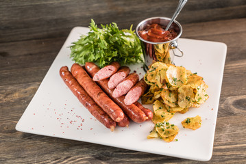 duck sausages