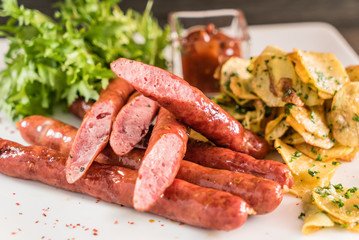 duck sausages