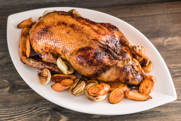 roasted duck