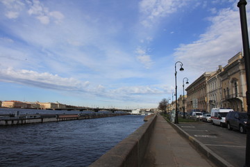 Neva river in St Petersburg