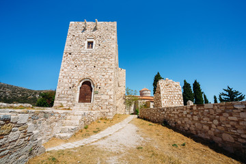 Obraz premium Castle of Lykourgos Logothetis in Samos Island