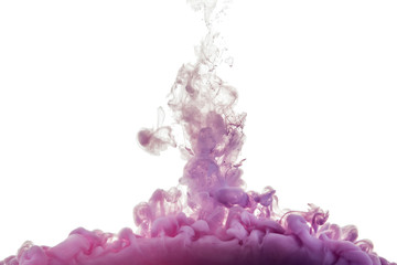 color splashes of ink