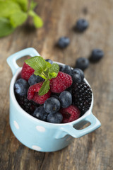 Assorted fresh berries