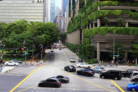 Downtown of Singapore