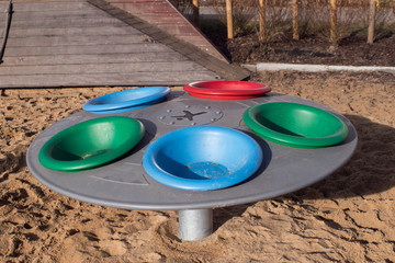 children's merry-go-round. color. Colorfully. fun.