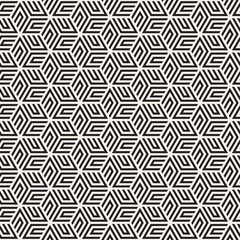 Vector seamless lines mosaic pattern. Modern stylish abstract texture. Repeating geometric tiles