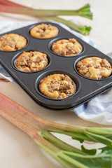 Rhabarber Muffins