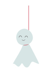 てるてる坊主　イラスト