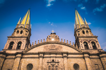 Fototapeta na wymiar Guadalajara Cathedral, Mexico