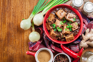 Mapo Tofu - sichuan spicy dish