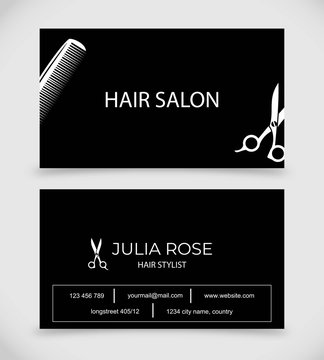 Hair Salon Business Card Images – Browse 14,229 Stock Photos, Vectors, and  Video | Adobe Stock