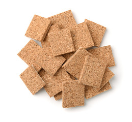Top view of self-adhesive cork furniture protector pads