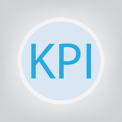 KPI (Key Performance Indicator) concept- vector illustration
