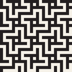 Vector seamless pattern. Modern stylish abstract texture. Repeating geometric tiles