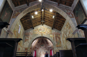 San Marco Church in Varallo Sesia, Piedmont, Italy