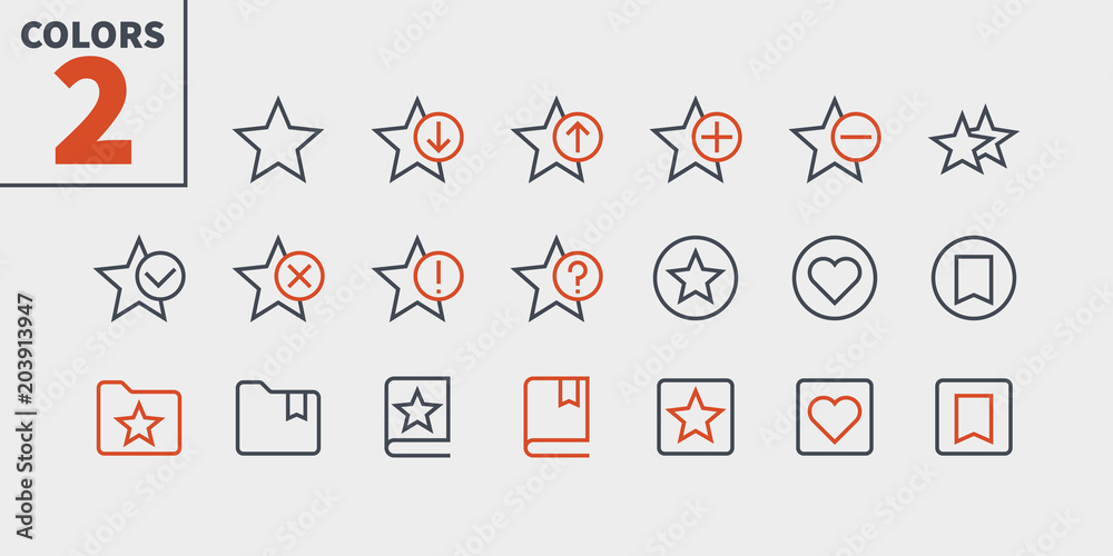 Poster bookmarks & tags ui pixel perfect well-crafted vector thin line icons 48x48 ready for 24x24 grid for