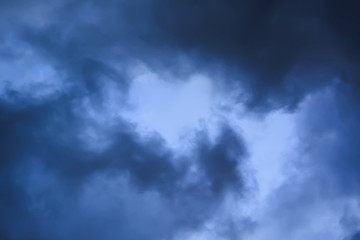 Sunset sky background.