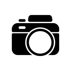 Photo camera, simple icon