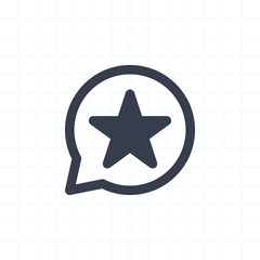 Star Notification - Cropped Icons . A professional, pixel-perfect icon.