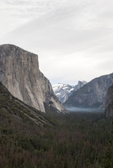 Inspiration point, Yosemite national park, California