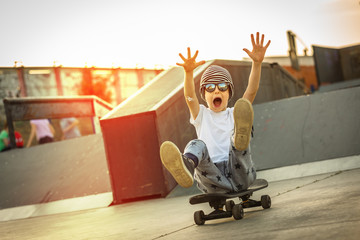 skateboarding is fun © cherryandbees