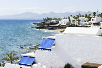 Puerto del Carmen, in Lanzarote, Spain