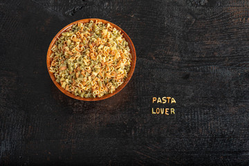 pasta letters alphabet