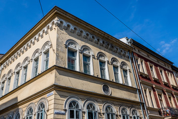 Dans le quartier Juif de Cracovie