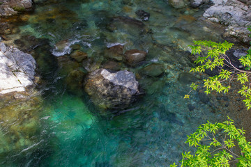 阿寺渓谷／長野県大桑村