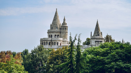 Fotografía del Bastión de los Pescadores realizada en Budapest, Hungría.