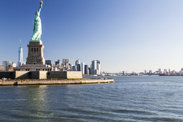 Fototapeta na wymiar New York, Statue of Liberty
