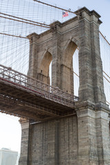 Obraz premium New York, the Brooklyn Bridge