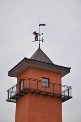 Lookout tower of the fire department.