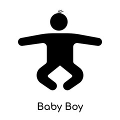 Baby Boy icon isolated on white background