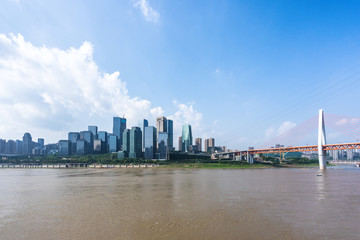 Fototapeta premium city skyline in chongqing china