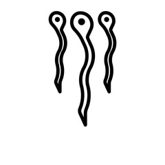 Logo for spa icon isolated on white background