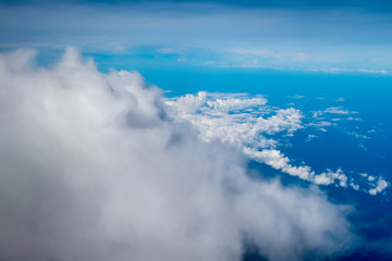 The magic sky like the heaven are  beautiful thing in nature in thailand