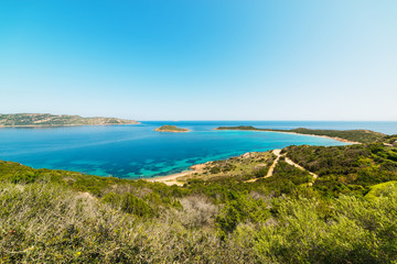 Capo Coda Cavallo coastline